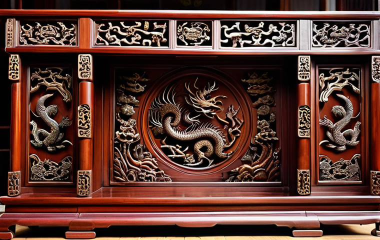 수공예 나무 조각 - Traditional Vietnamese Woodcarving Workshop**

"A bustling Vietnamese woodcarving workshop, filled w...