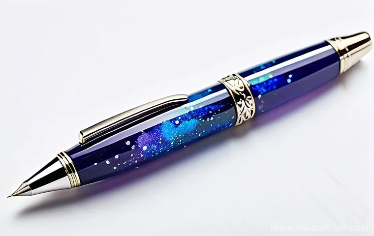 수공예 펜 만들기 - **Prompt 1: "The Artisan's Touch on a Wooden Pen"**
    A close-up, high-definition shot of an artis...