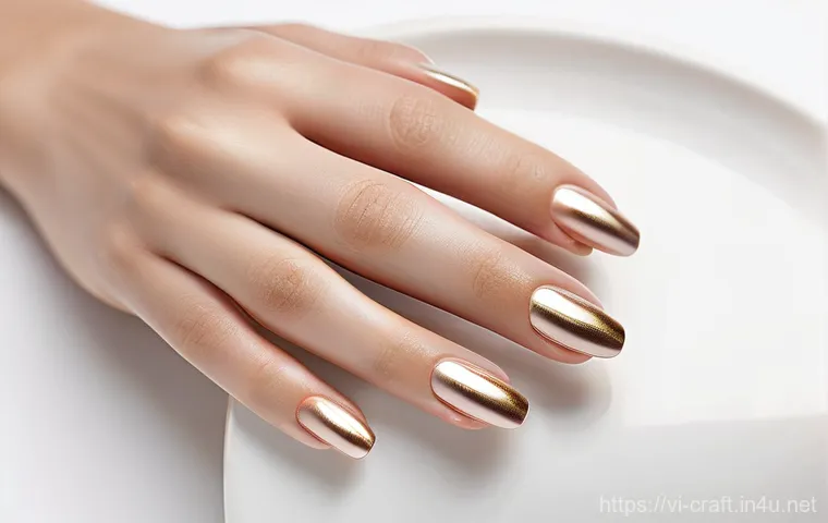 수공예 손톱아트 - **Prompt 1: DIY Nail Preparation and Tool Setup**
    "A bright, high-angle close-up shot of a pair ...